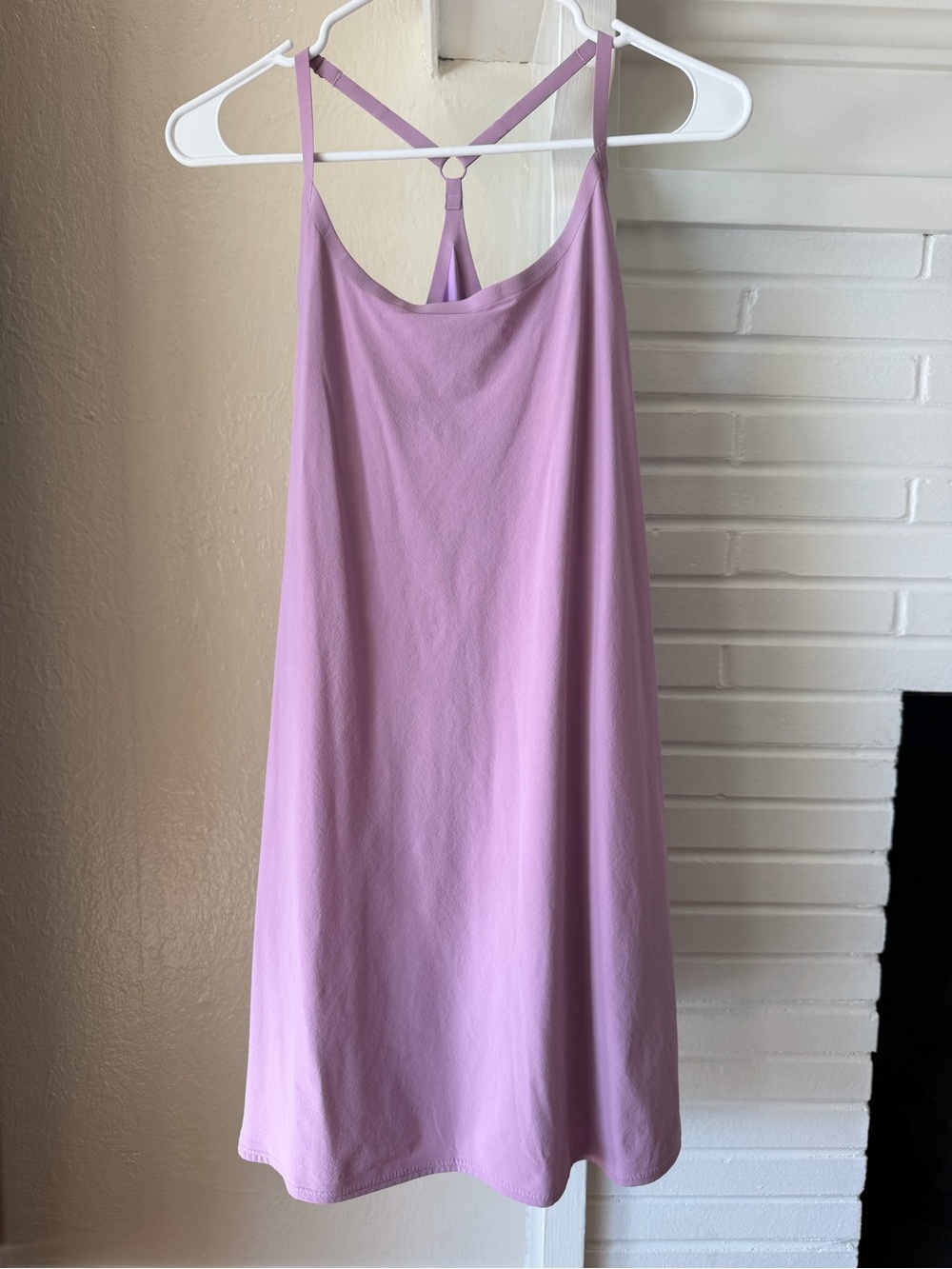 Outdoor Voices Purple Lavender Exercise Dress Built-In Shorts Size Large